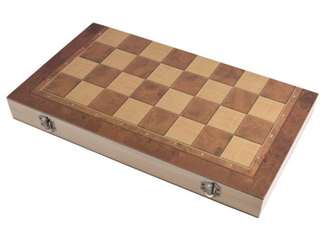 39cm Chess And Backgammon And Checkers Set