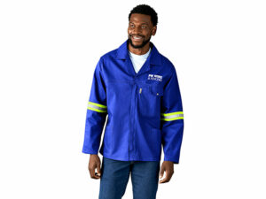 Artisan Premium 100 Percent Cotton Jacket - Reflective Arms - Yellow Tape