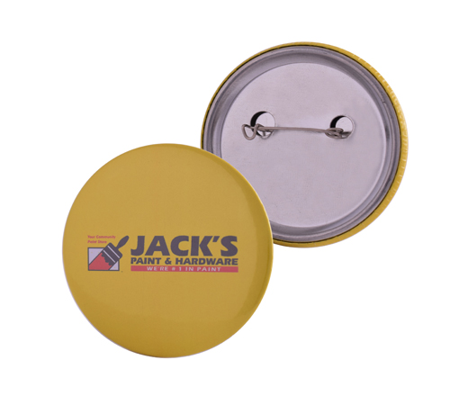Button Badge (58mm) - Pin Clip
