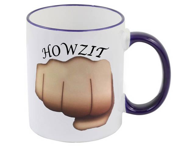 Emoji Howzit - Sublimation Mug