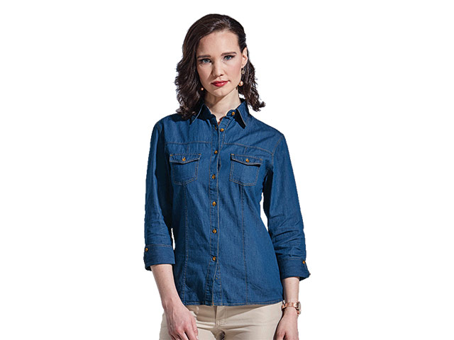 Ladies Denver Denim Blouse