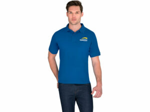 Mens Crest Golf Shirt