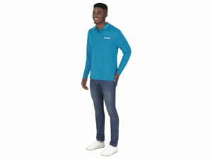 Mens Long Sleeve Elemental Golf Shirt
