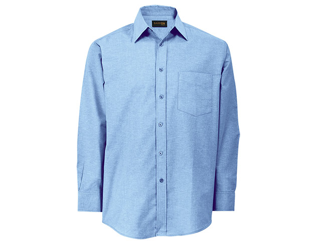 Mens Oxford Lounge Long Sleeve Shirt - Image 3
