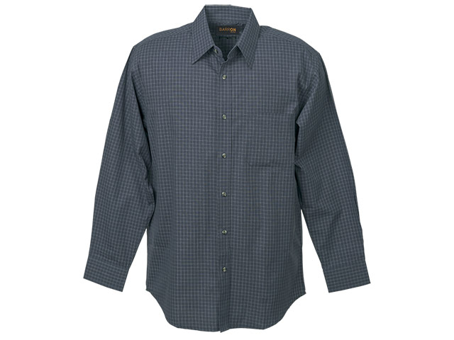 Mens Pioneer Check Lounge Long Sleeve Shirt - Image 3