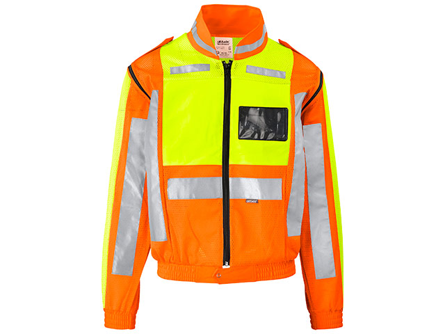 Metro Two-Tone Zip-Off Reflective Jacket - Image 2