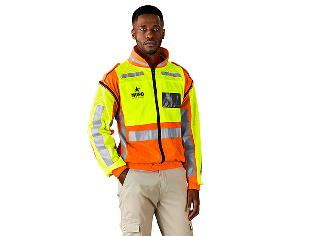 Metro Two-Tone Zip-Off Reflective Jacket