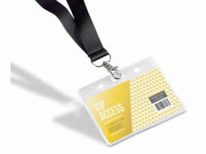 Myriad Lanyard Landscape Conference Pouch