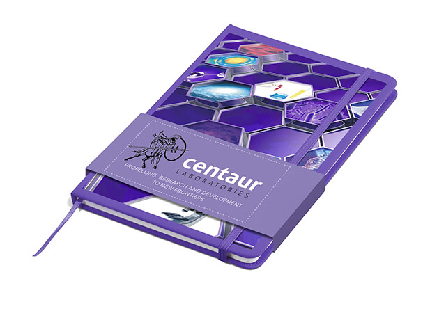Omega A5 Hard Cover Notebook - Image 2