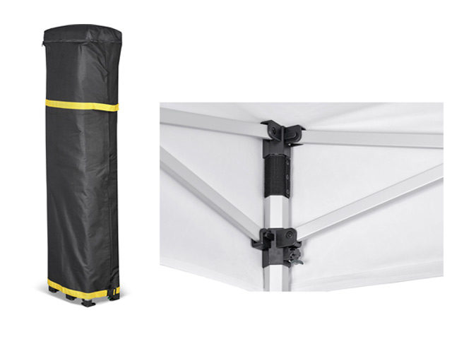 Ovation Sublimated Gazebo 3M X 3M - 1 Half-Wall Skin - 1 Full-Wall Skin - Image 5