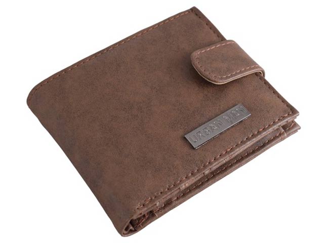 Rhett Distressed Look PU Wallet - Image 2
