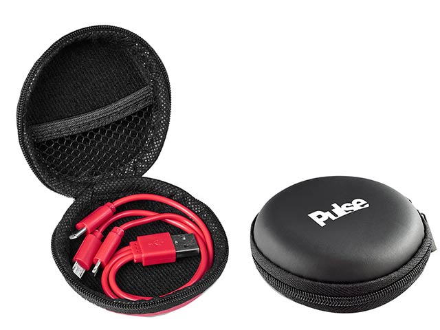 Sammy Tri-Cable In Eva Case Set