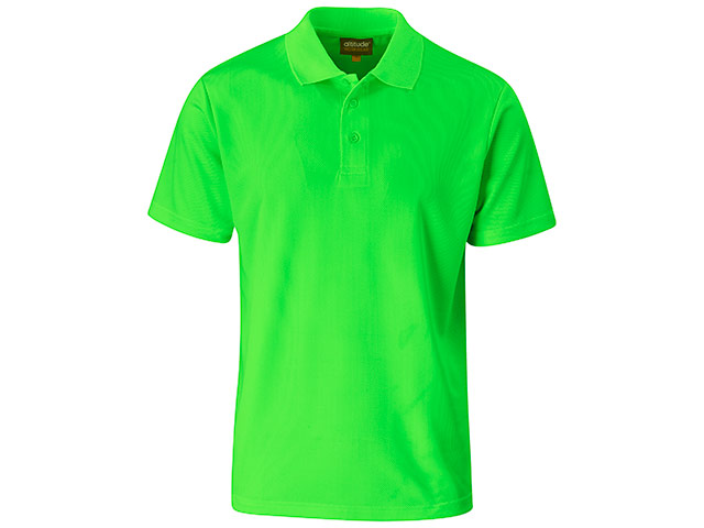Sector Hi-Viz Polyester Golf Shirt - Image 2