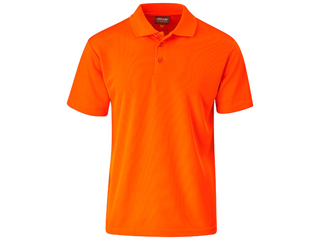 Sector Hi-Viz Polyester Golf Shirt - Image 3