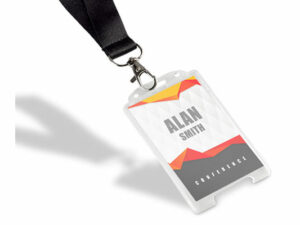 Troop Portrait Lanyard Card Holder