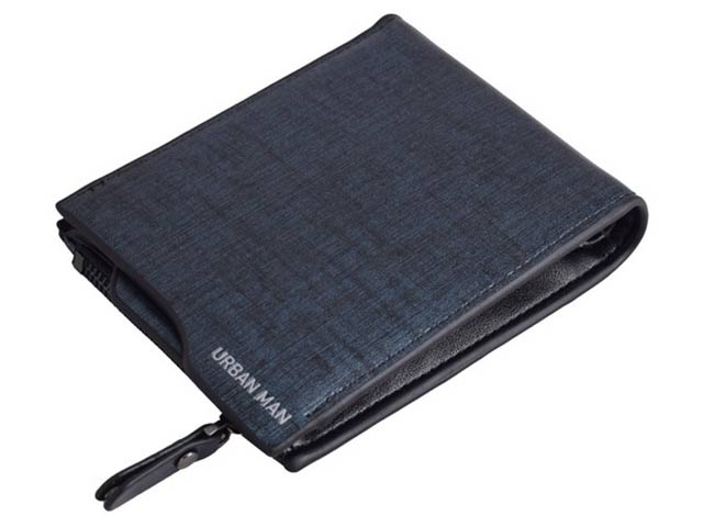 Urban Man Oxford 2 Piece PU Wallet And Cardholder