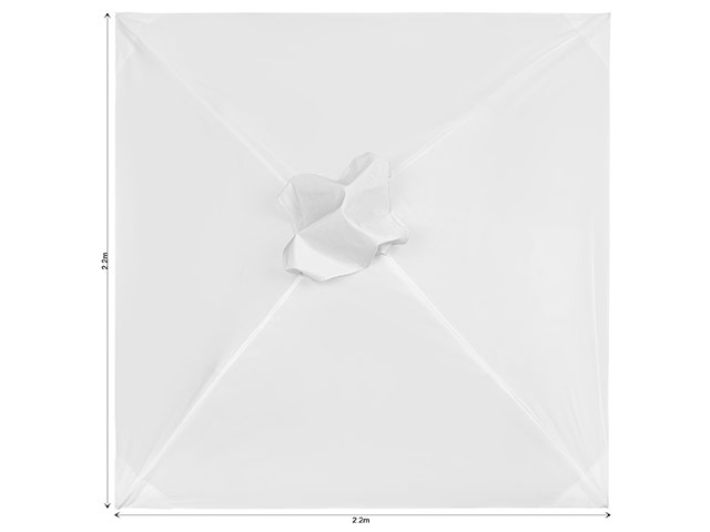 Fade Resistant Parasol Roof 2.2M X 2.2M - Image 2