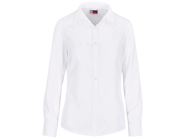 Ladies Long Sleeve Oxford Shirt - Image 4