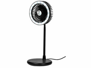 Light Breeze Led Ring Light Desk Fan