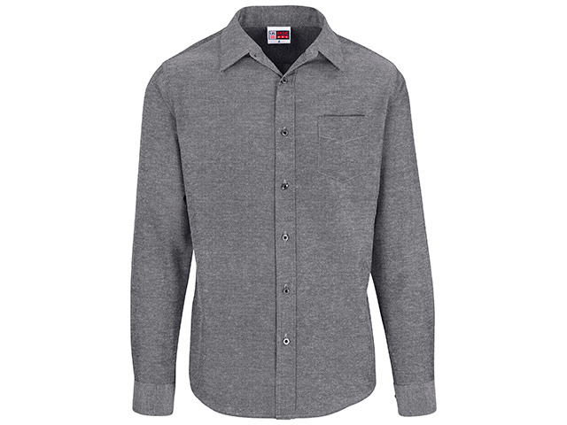 Mens Long Sleeve Oxford Shirt - Image 2