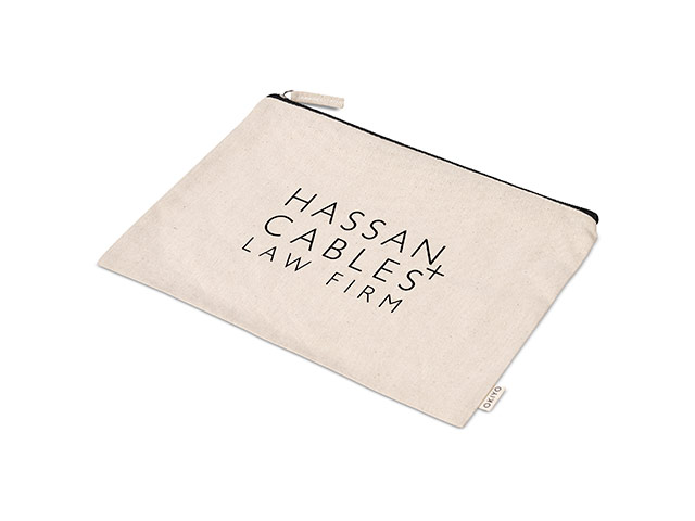 Okiyo Midori Cotton A5 Document Bag