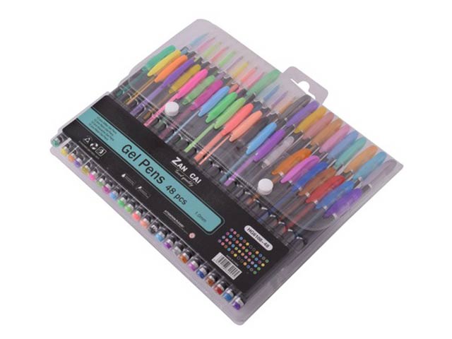 Shiny 48 Piece Gel Pens