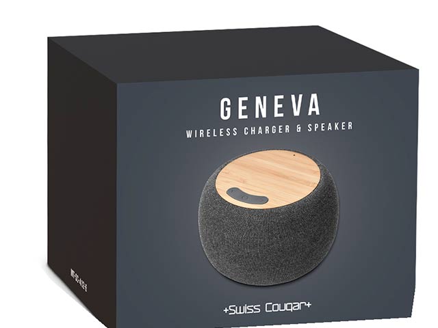 Swiss Cougar Geneva Wireless Charger And Speaker - Image 2
