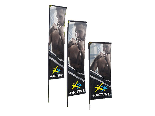 Telescopic Banners Deluxe - Single Sided - Digital