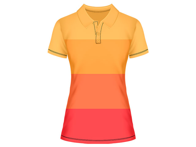 Ladies Golf Shirt Custom Design - Image 2