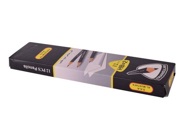 12 Piece Triangular Hb Pencils - Image 2
