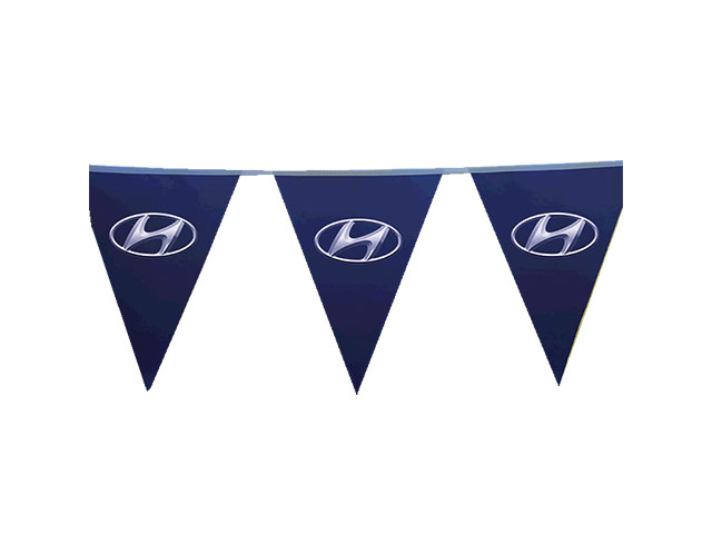 Pennants Pvc - Digital Single Sided Triangle