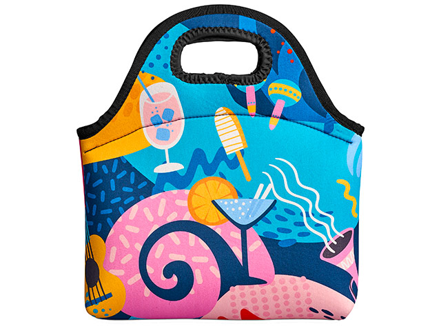 Hoppla Hobie Neoprene Lunch Cooler With Cut Out Handle - Image 2