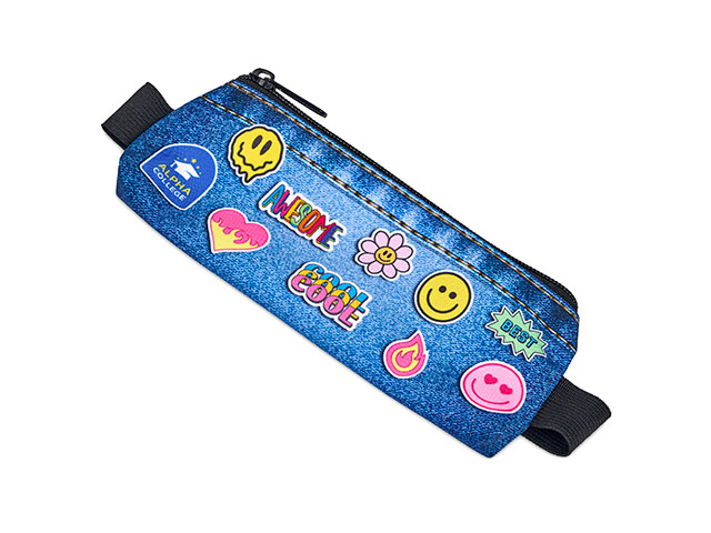 Hoppla Lagoon Polyester Pencil Case For A5 Notebook