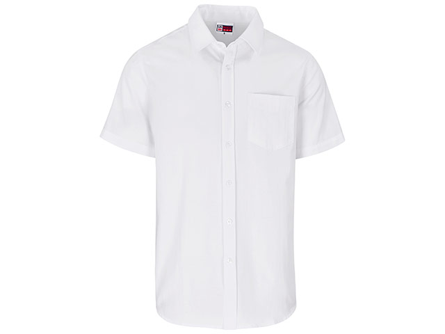 Mens Short Sleeve Oxford Shirt - Image 4