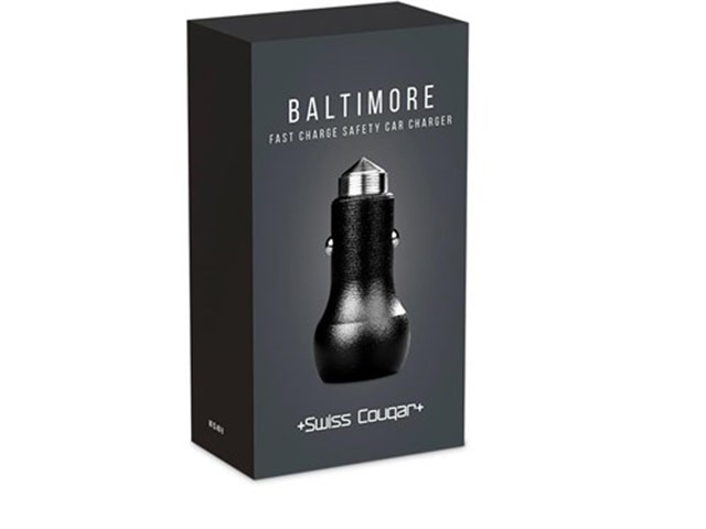 Swiss Cougar Baltimore 2 -In-1 Fast Car Charger And Tool - Image 2