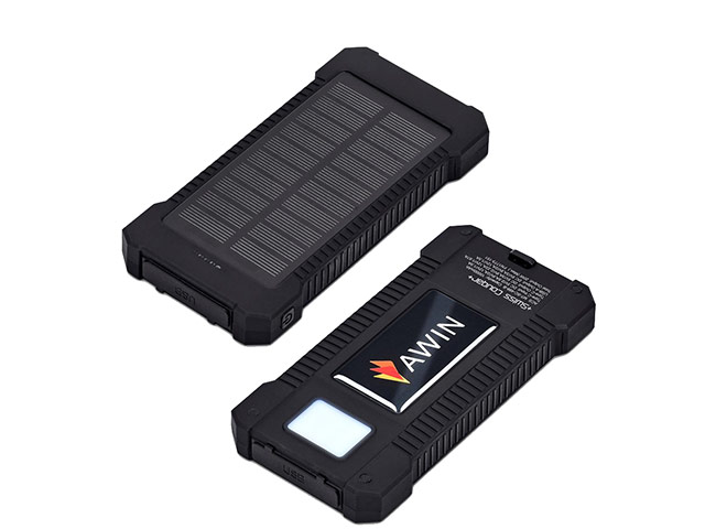 Swiss Cougar Durban Fast Charge 20W Solar Power Bank -10000Mah