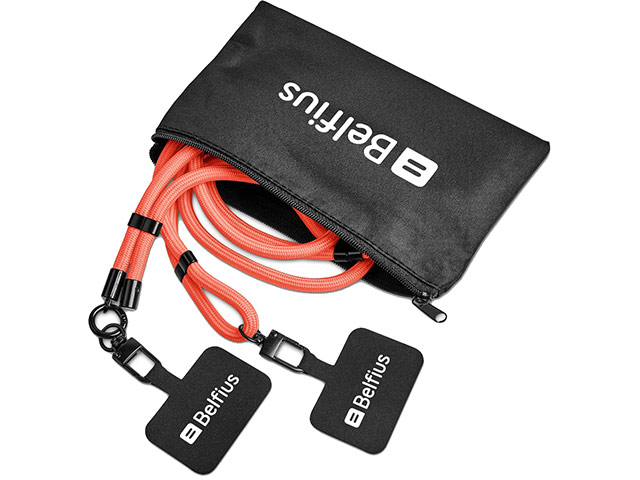 Altitude Fusion Crossbody And Wrist Phone Strap Set In Pouch