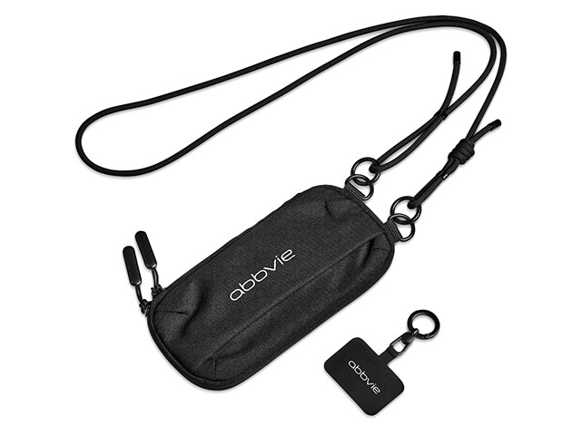 Altitude Glam Recycled Pet Crossbody Bag And Phone Strap