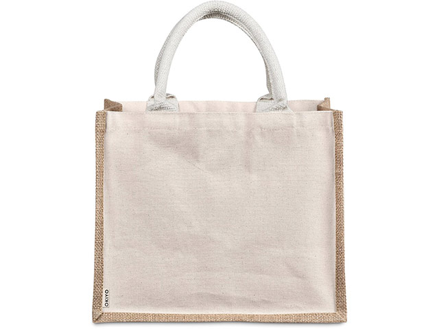Okiyo Chinsai Midi Jute And Cotton Tote - Image 2