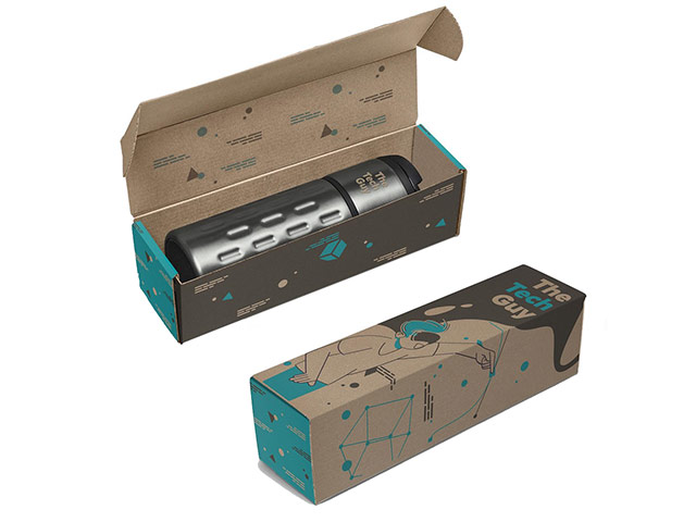 Binary Tumbler In Bianca Custom Gift Box