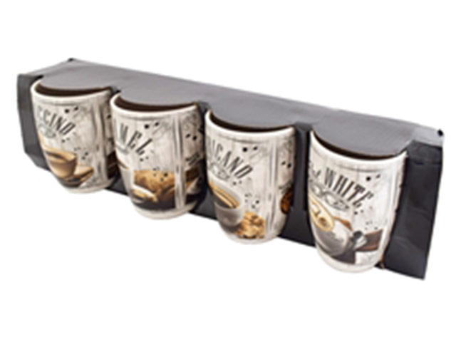 Global Brew 4-Piece Mug Set