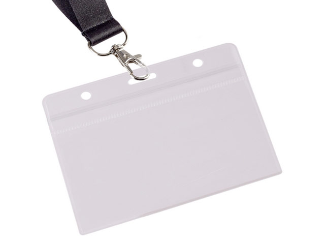 Pvc Lanyard Pouch-10.5X9Cm