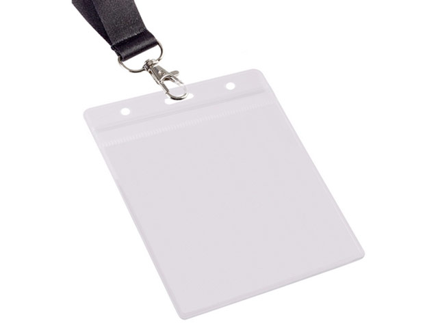 Pvc Lanyard Pouch-9.5X13Cm