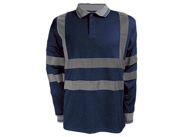 Barron Long Sleeve Reflective Golfer With Tape - Image 2