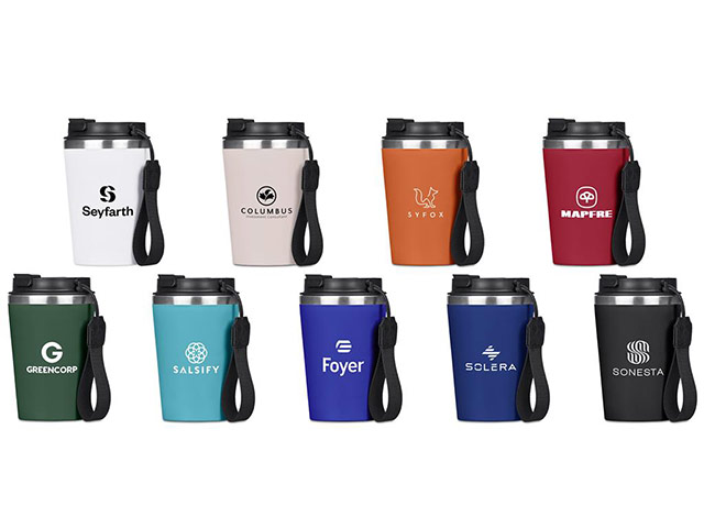 Kooshty Luca Stainless Steel and Plastic Double-Wall Tumbler-350Ml - Image 2