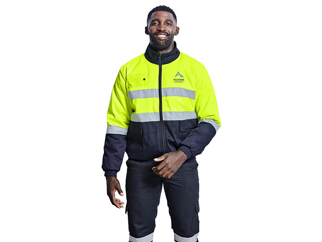 Foundation Hi-Viz Padded Jacket