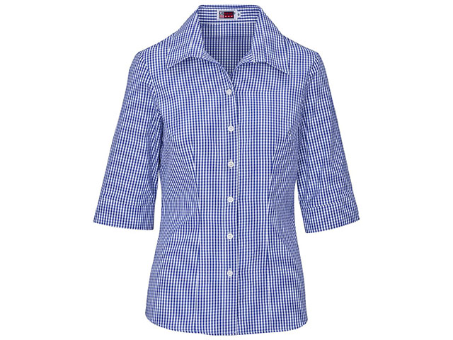 Ladies 3/4 Sleeve Ashford Shirt - Image 3