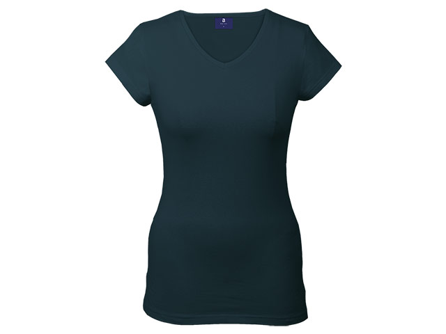 170g Essential V-Neck Slim Fit Ladies - Image 3
