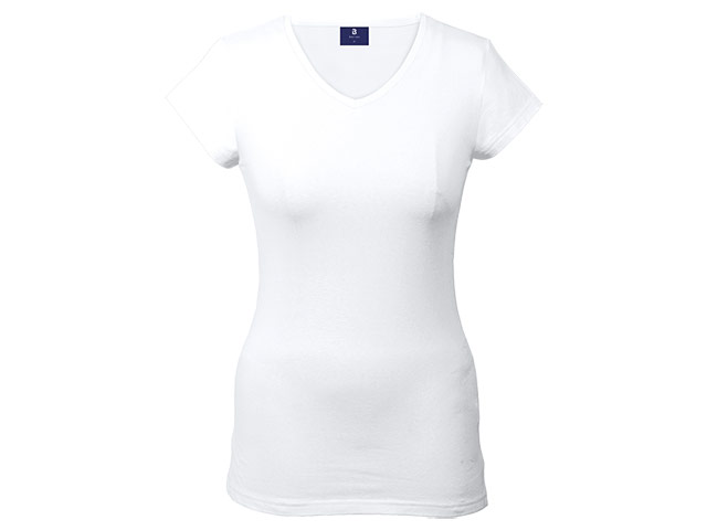 170g Essential V-Neck Slim Fit Ladies - Image 4