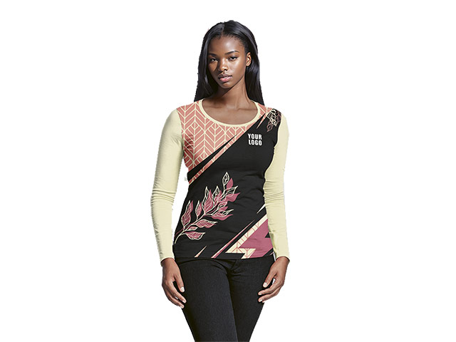 Ladies Long Sleeve T-Shirt Custom Design